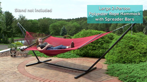 Beachcrest home lawson double tree 2024 hammock